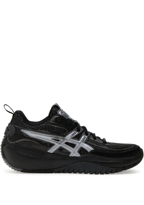ASICS logo-patch sneakers - Black