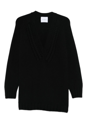 Malo V-neck sweater - Black