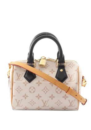 Louis Vuitton Pre-Owned 2021 Speedy Bandouliere 20 Monogram Dune tote bag - White