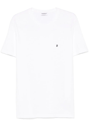 DONDUP rubberised logo-print T-shirt - White