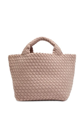 NAGHEDI woven tote bag - Neutrals