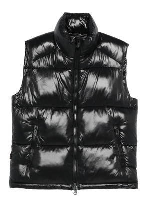 Save The Duck padded zip-up vest - Black