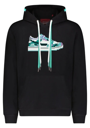 Mostly Heard Rarely Seen 8-Bit Watercolor hoodie - Black