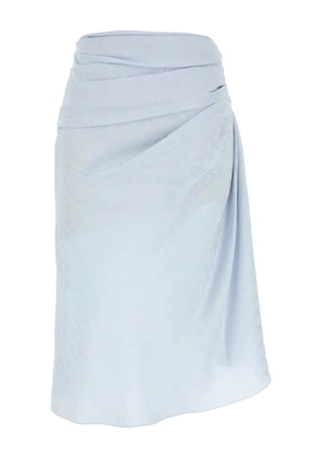 Givenchy silk midi skirt - Blue