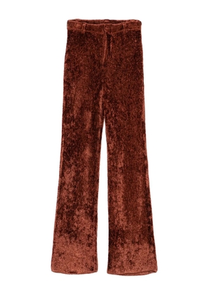 Aya Muse knitted trousers - Brown