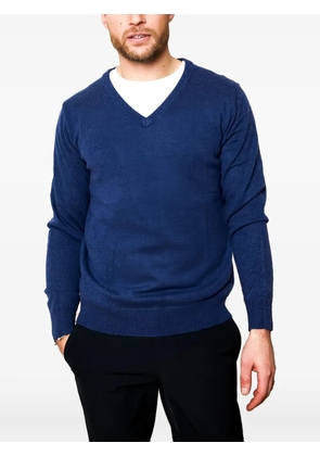 vue sur mer Halou V-neck T-shirt - Blue