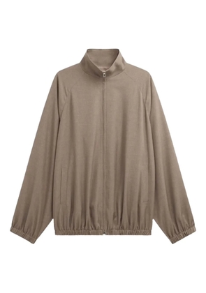 The Frankie Shop Baxter high-collar jacket - Neutrals