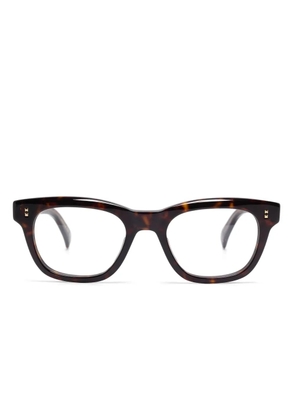Dunhill square-frame glasses - Brown