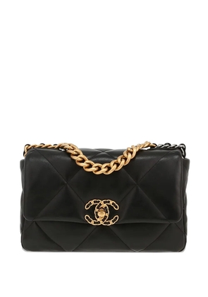 CHANEL Pre-Owned 2020's Chanel 19 leather shoulder bag - Black