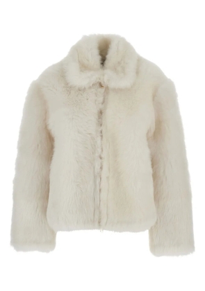Fabiana Filippi shearling coat - White