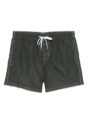 Sundek taffeta swim shorts - Green