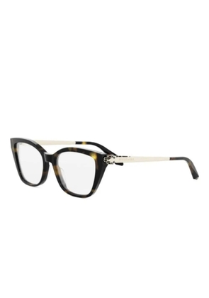 Bvlgari square-frame tortoiseshell glasses - Brown