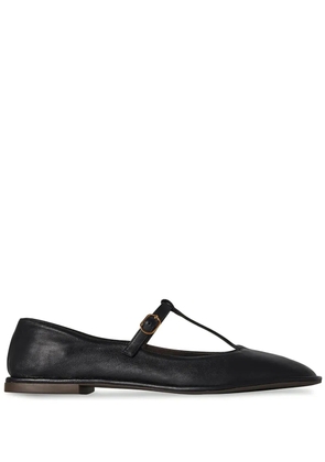 The Row T strap ballerina shoes - Black