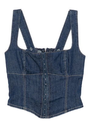 Reformation Tagliatelle denim top - ELS