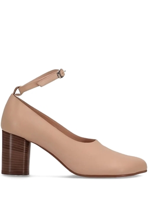 Niccolò Pasqualetti block-heel ankle-strap pumps - Neutrals