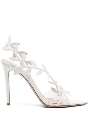 Gianvito Rossi 105mm Flavia sandals - White