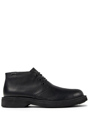 Camper Norman lace-up leather boots - Black