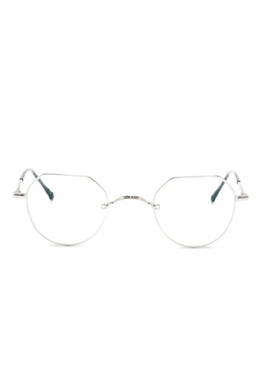 Matsuda M3144 octagonal-frame metal glasses - Silver