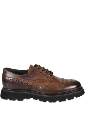 Doucal's lace-up Derby shoes - Brown