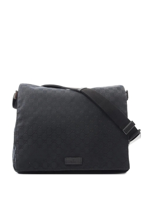 Gucci Pre-Owned 2000-2015 GG Canvas Messenger Bag crossbody bag - Black