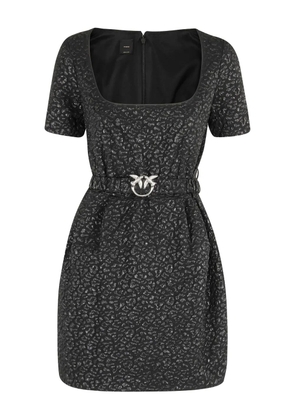 PINKO Araceli belted mini dress - Black