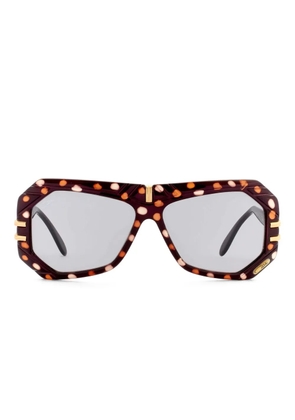 Cazal polka dot sunglasses - Brown