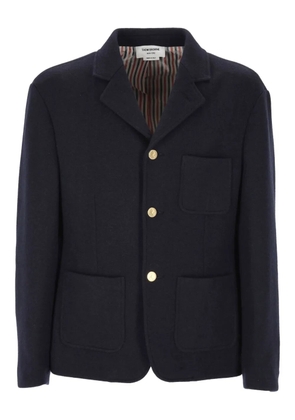 Thom Browne patch-pocket long-sleeve jacket - Blue