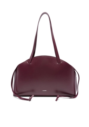 Jil Sander medium Curve shoulder bag - Red