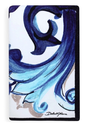 Dolce & Gabbana terry cotton beach towel - Blue