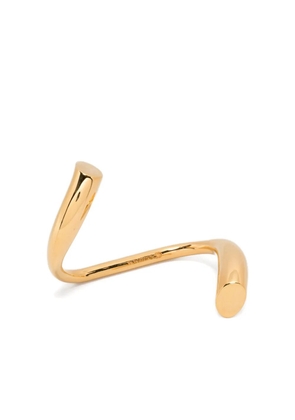 Charlotte Chesnais Double Biseau ring - Gold