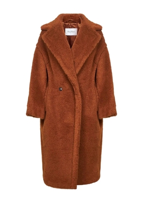 Max Mara Tedgirl double-breasted Lapel Collar Coat - Brown