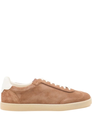 Brunello Cucinelli suede sneakers - Brown
