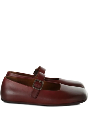 Marsèll buckle-strap leather loafers - Red