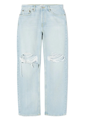 RE/DONE ripped boyfriend jeans - Blue
