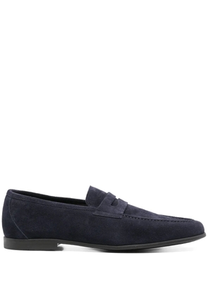 Canali suede loafers - Blue