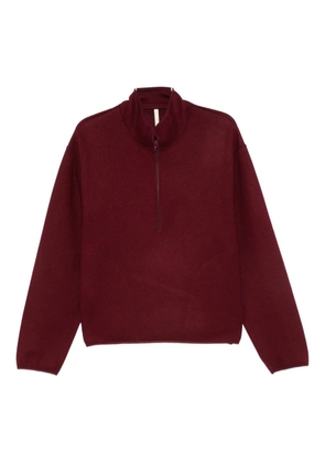 Sunflower mock-neck sweatshirt - Red
