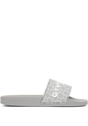 Givenchy logo pattern slides - Grey