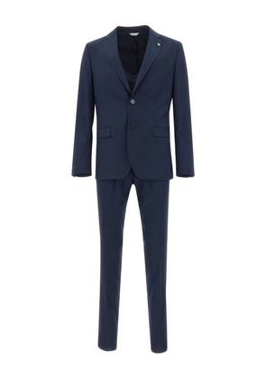 Manuel Ritz single-breasted suit - Blue