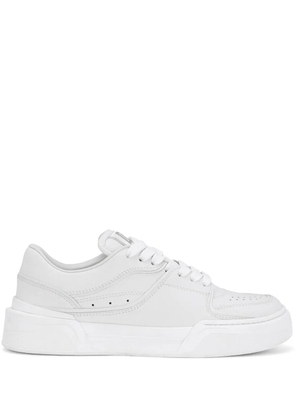 Dolce & Gabbana New Roma leather sneakers - White