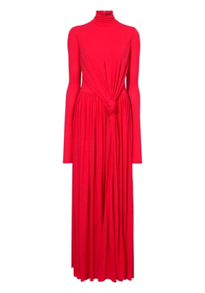 Proenza Schouler Meret tie-detail maxi dress - Red