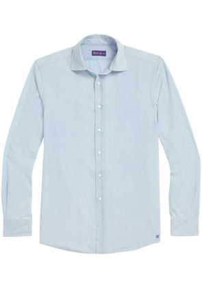 Ralph Lauren Purple Label logo-embroidered shirt - Blue