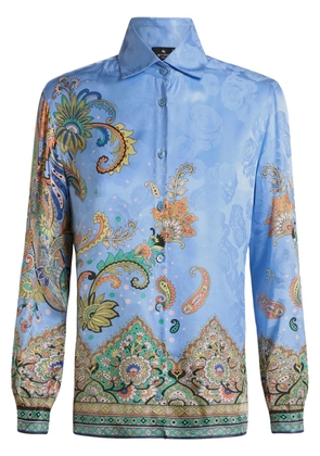 ETRO paisley-print shirt - Blue