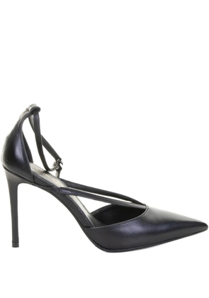 Chantal 90mm pointed toe heeled pumps - Black