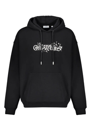 Off-White graphic-print hoodie - Black