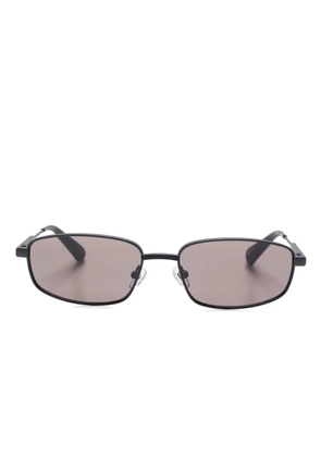 Jacquemus rectangle-frame sunglasses - Black