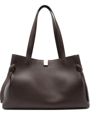 Yuzefi knot-detail tote bag - Brown