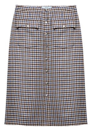 Prada wool midi skirt - Brown