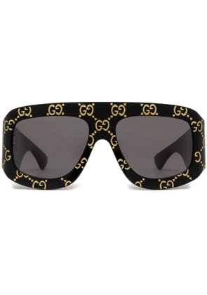 Gucci Eyewear GG Street pilot-frame sunglasses - Black