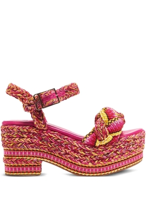 antolina 75m braided sandals - Pink