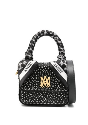 AMIRI rhinestone-embellished mini bag - Black